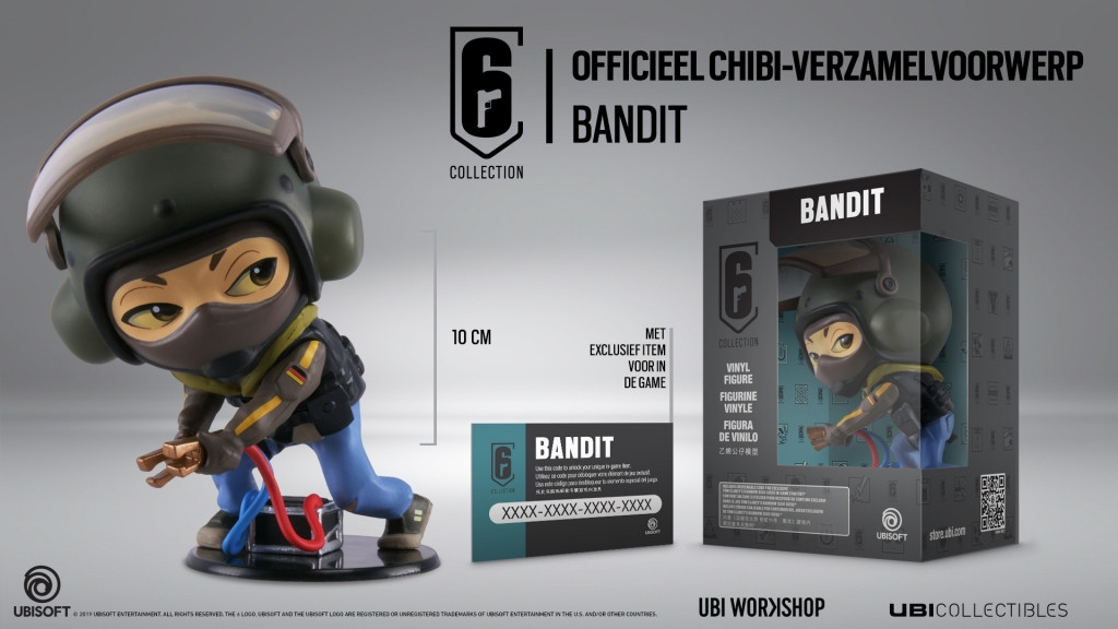 Six Collection Chibi Vinyl Figure - Bandit