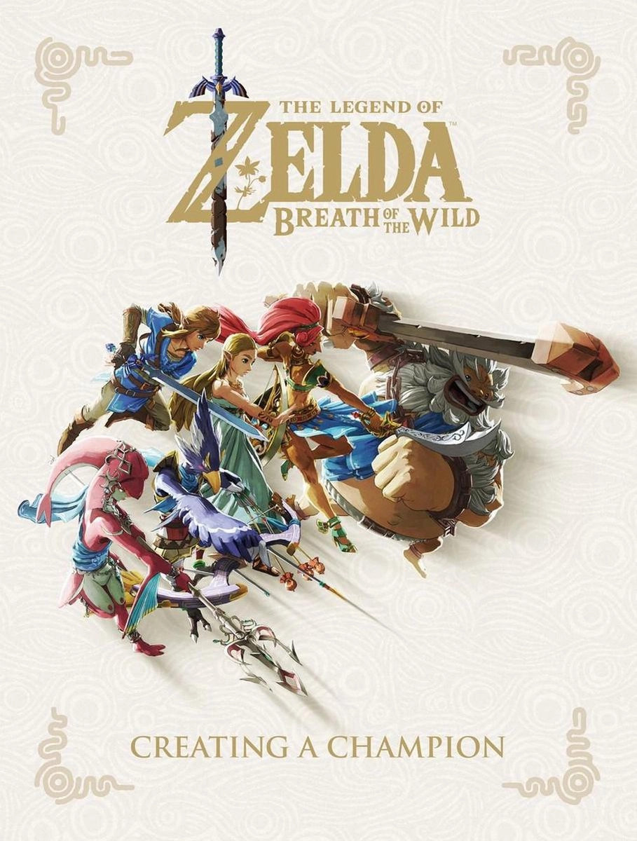 The Legend of Zelda: Breath of the Wild - Creating a Champion Hardcover Book