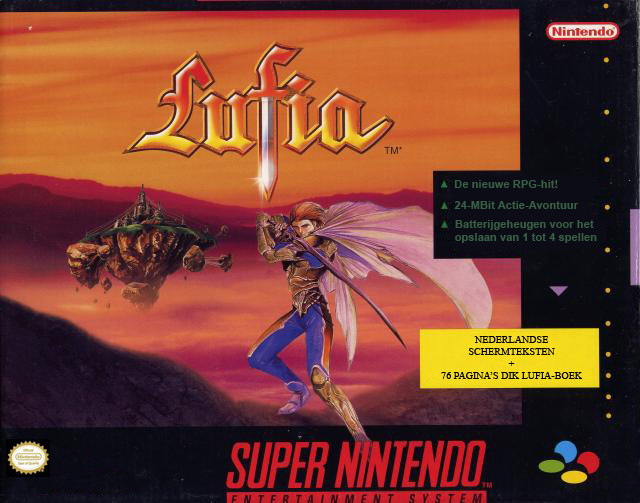 Nintendo Lufia (big box NL versie)