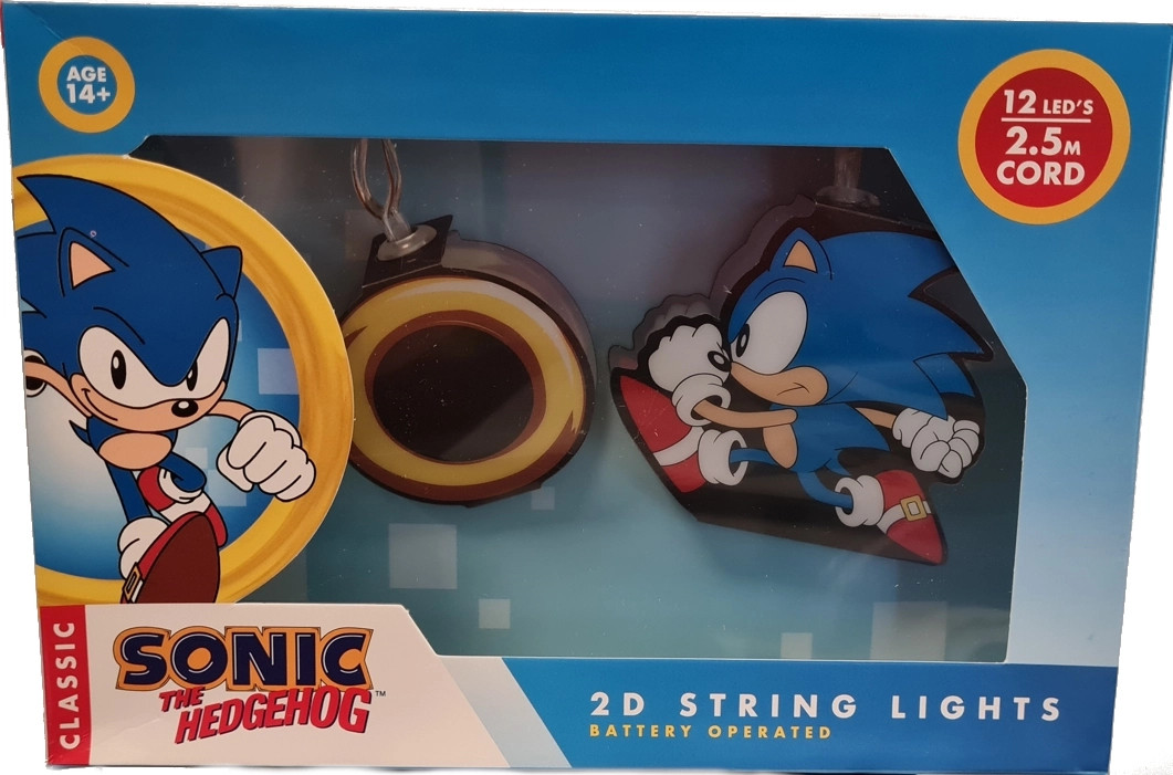 Sonic The Hedgehog - 2D String Lights