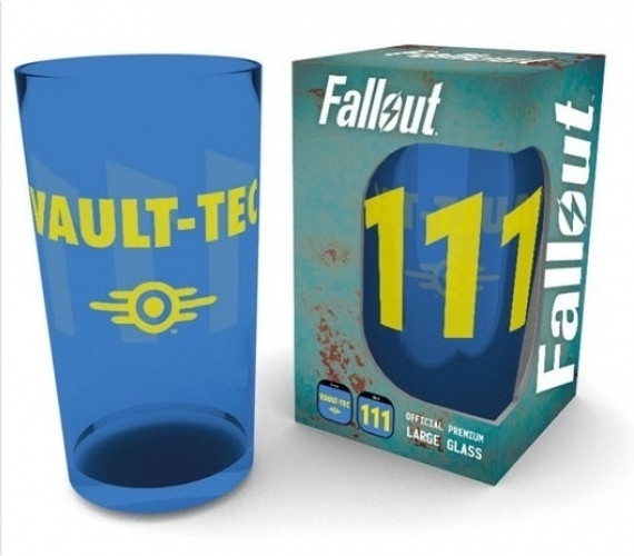 Fallout 4 - Vault 111 Coloured Pint Glass