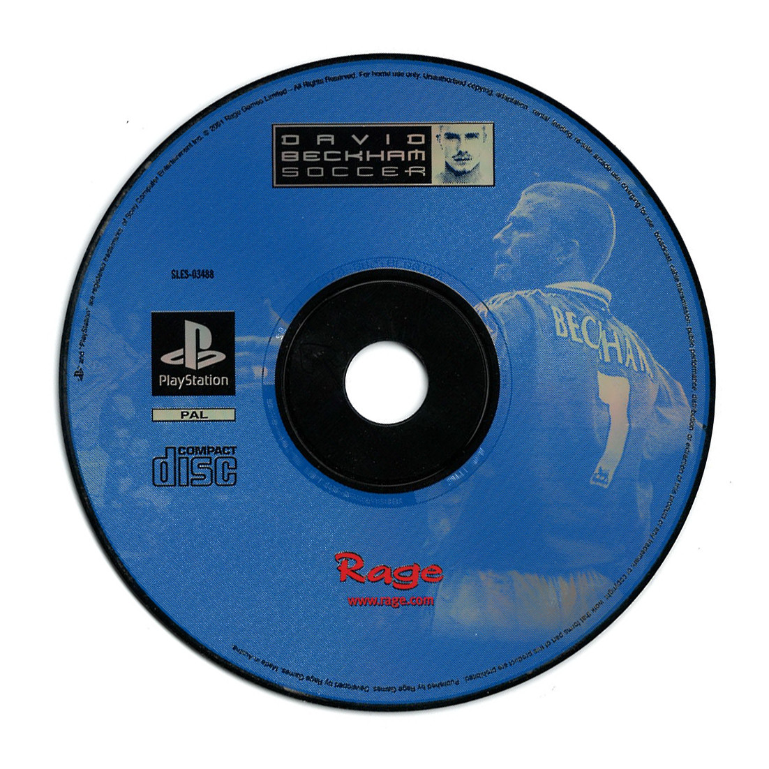 David Beckham Soccer (losse disc)