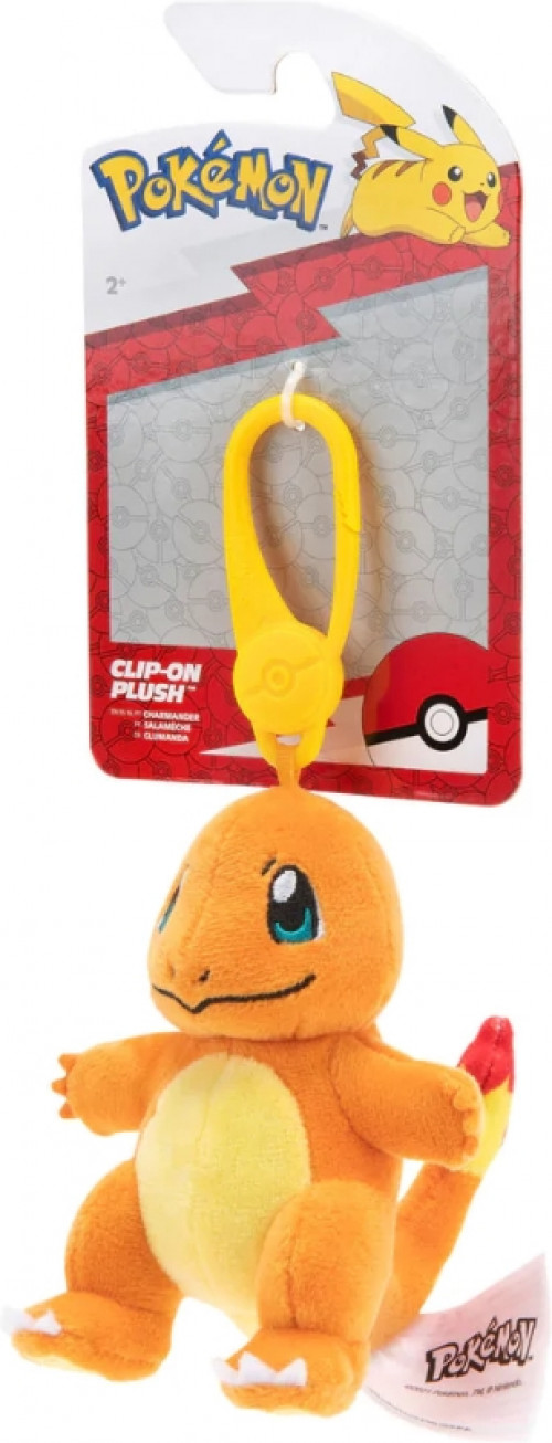 Pokemon - Clip on Plush - Charmander