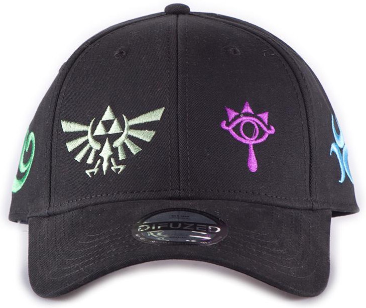 Zelda - Color Symbols Adjustable Cap