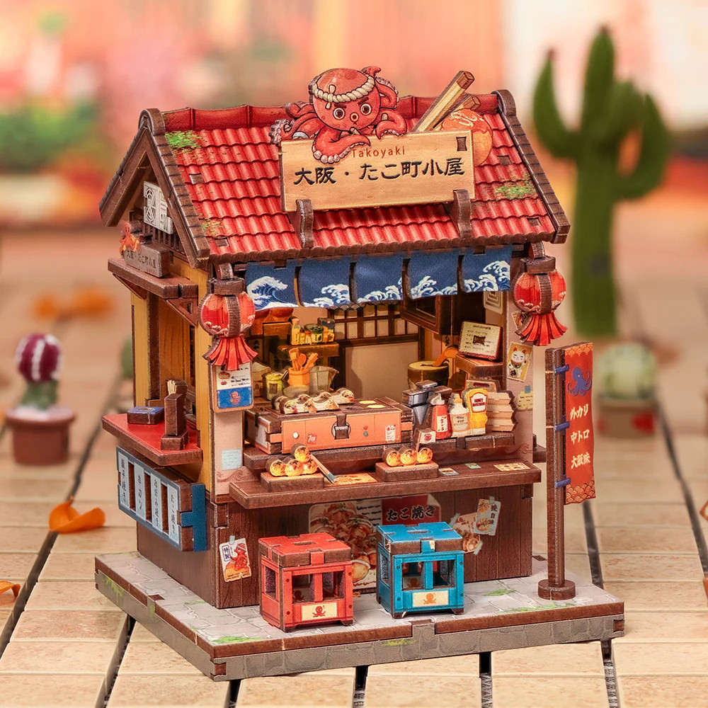 Miniature House Model Kit - Osaka Takoyaki