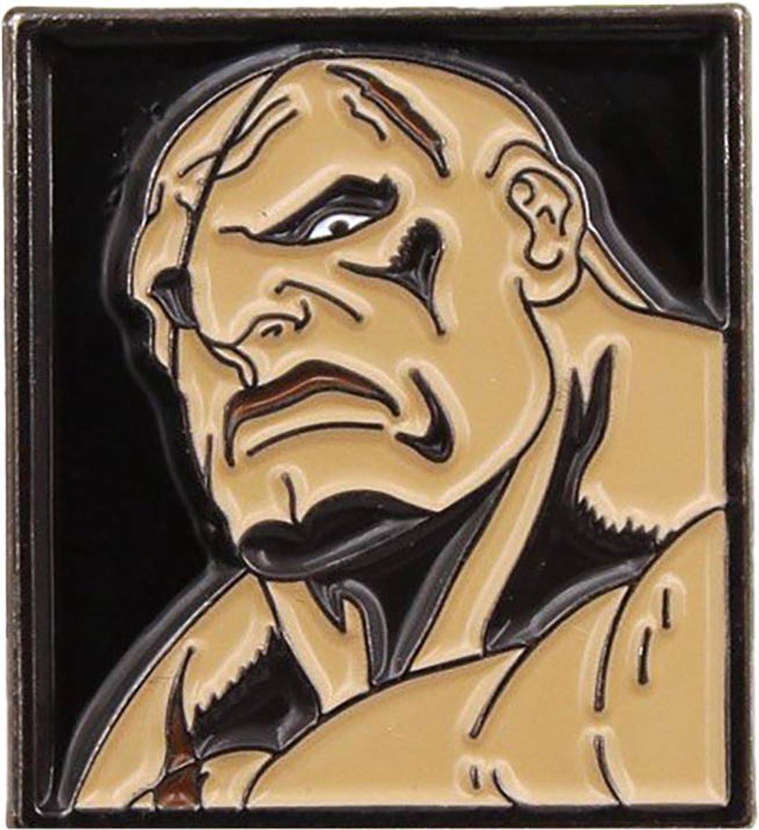 Street Fighter Pin Badge: Sagat afbeelding