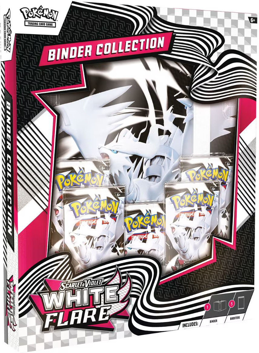 Pokemon TCG Scarlet & Violet - White Flare Binder Collection afbeelding