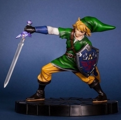 Image of ZELDA - Figurine Collector Link in action 24cm