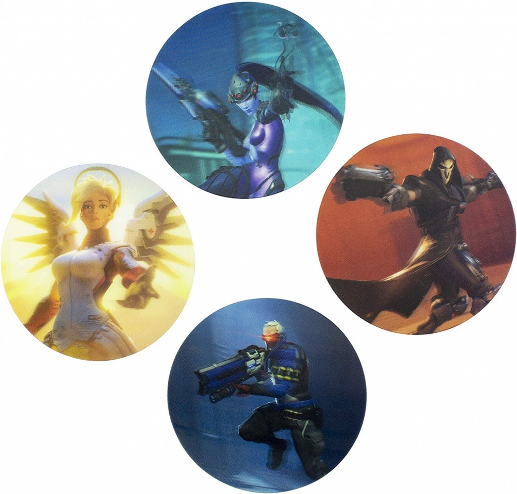 Overwatch - 3D Lenticular Coasters