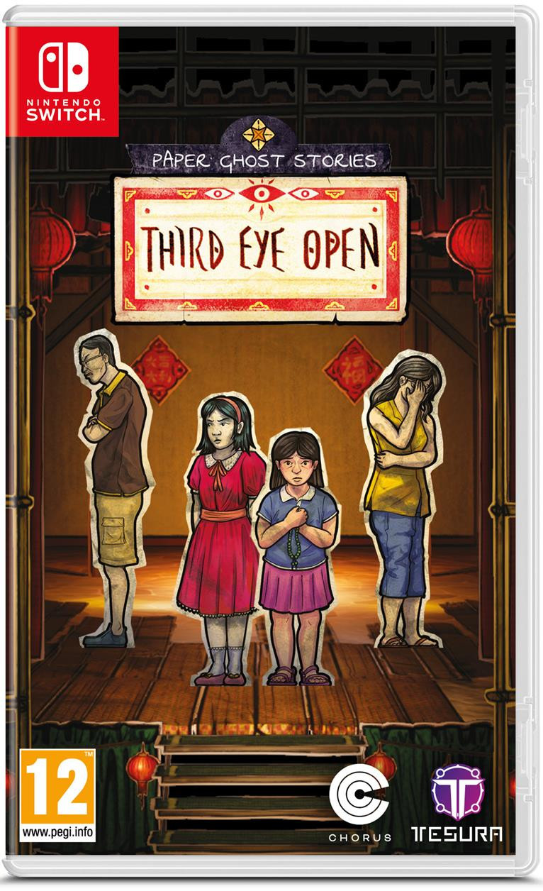 Tesura Paper Ghost Stories Third Eye Open