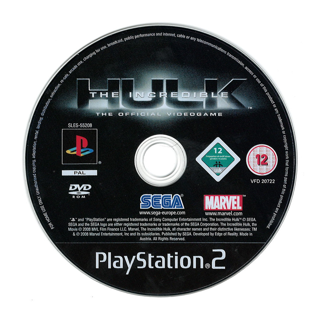 The Incredible Hulk (losse disc)
