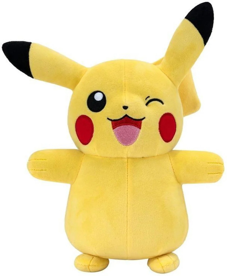 Pokemon Pluche - Happy Winking Pikachu