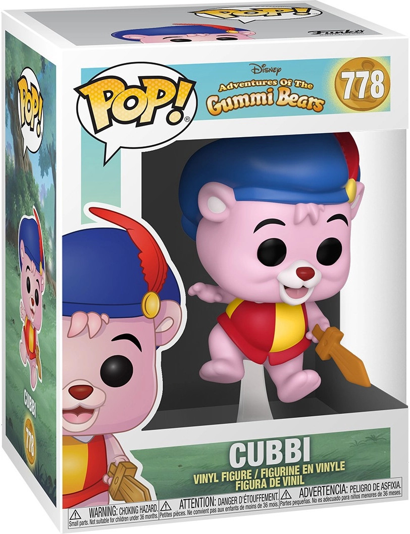 Adventures of the Gummi Bears Pop Vinyl Cubbi