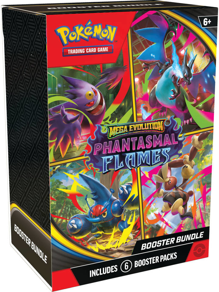 The Pokemon Company Pokemon TCG Scarlet & Violet - Phantasmal Flames Booster Bundle