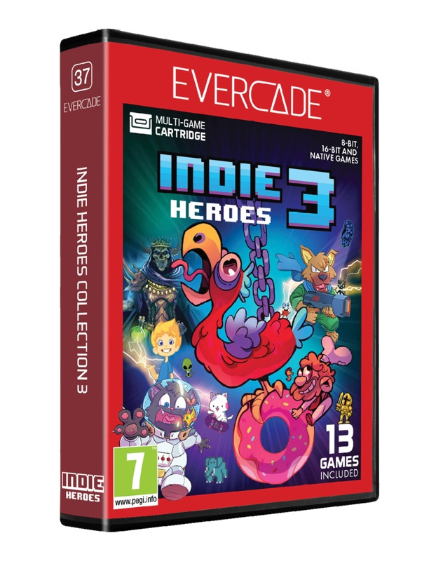 Evercade Indie Heroes Collection 3 afbeelding