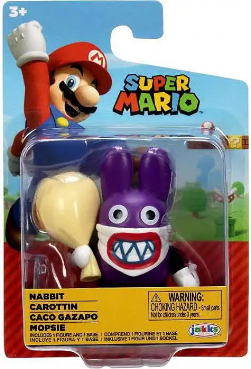 Super Mario Mini Action Figure - Nabbit