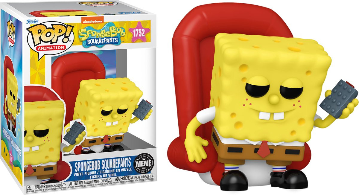 Spongebob Squarepants Funko Pop Vinyl Spongebob Squarepants (Heads out)