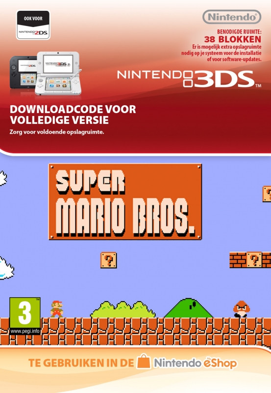 Nintendo Super Mario Bros Virtual Console nintendo kopen in de aanbieding