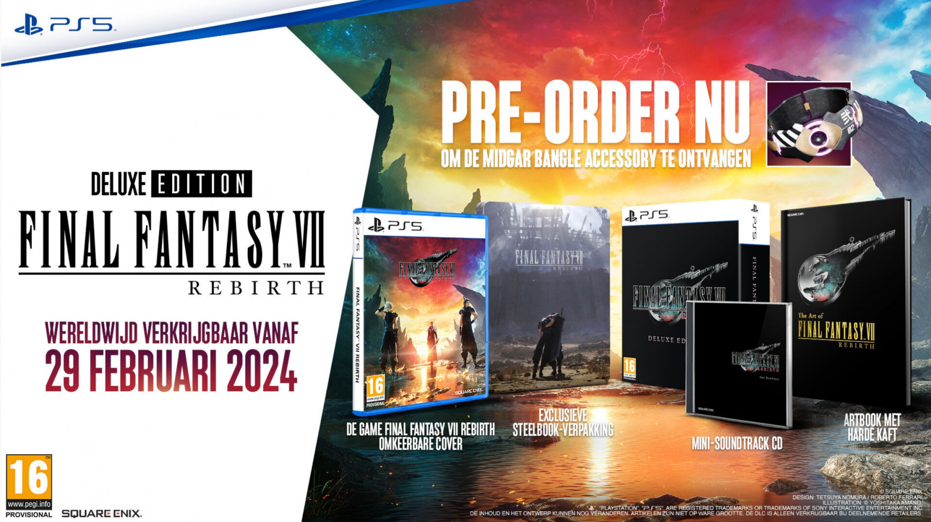 Final Fantasy VII Rebirth Deluxe Edition