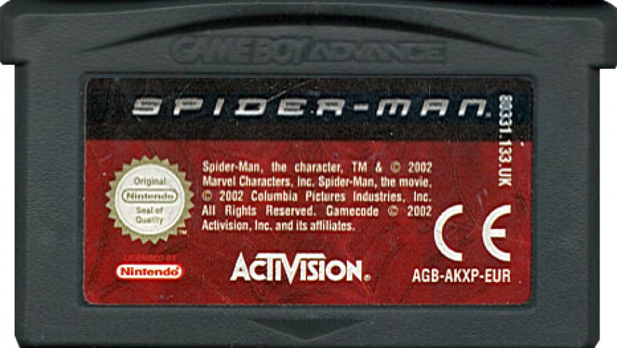Spider-man the Movie (losse cassette)
