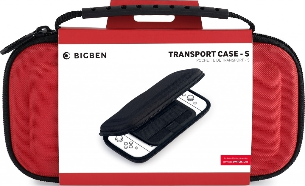 Big Ben Transport Case - S (Rood) (Nintendo Switch Lite)