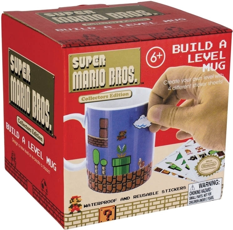 Image of Nintendo - Super Mario Bros. Build A Level Mug