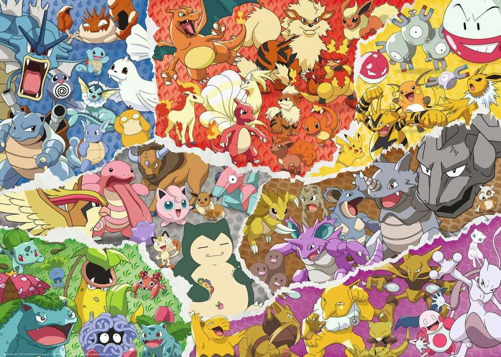 Pokemon Puzzle - Pokemon Adventure (1000 pcs) afbeelding