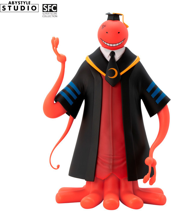 Assassination Classroom Abystyle Figure - Red Koro Sensei (Angry) afbeelding