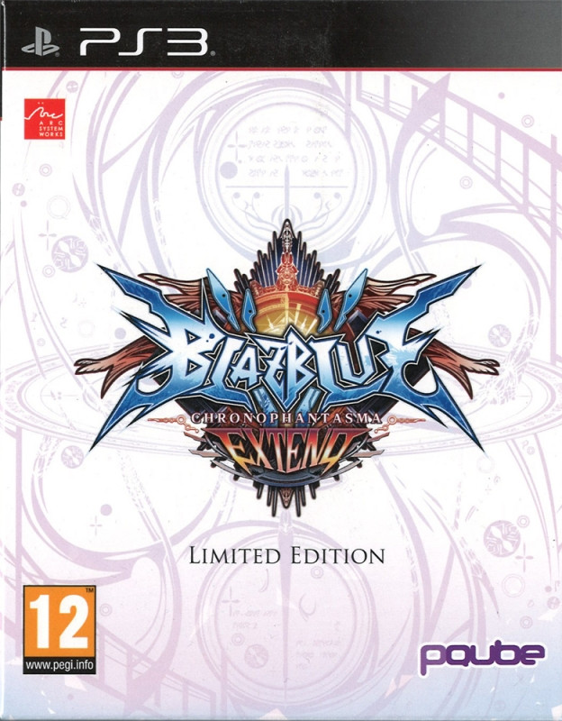 BlazBlue Chrono Phantasma Extend Limited Edition