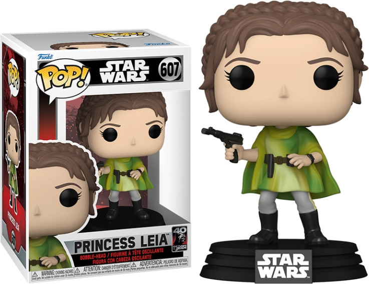 Star Wars: Return of the Jedi 40th Anniversary Funko Pop Vinyl: Leia afbeelding