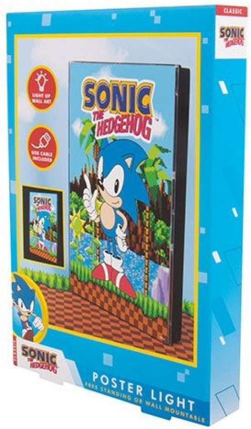 Sonic the Hedgehog - Sonic Poster Light