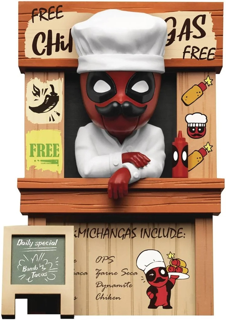 Deadpool Chimichangas Store Figure