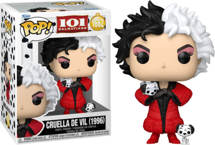 Disney 101 Dalmatians Funko Pop! Vinyl: Cruella De Vil (1996) afbeelding