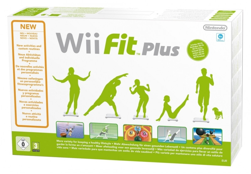 Image of Wii Fit Plus + Balance Board (White)