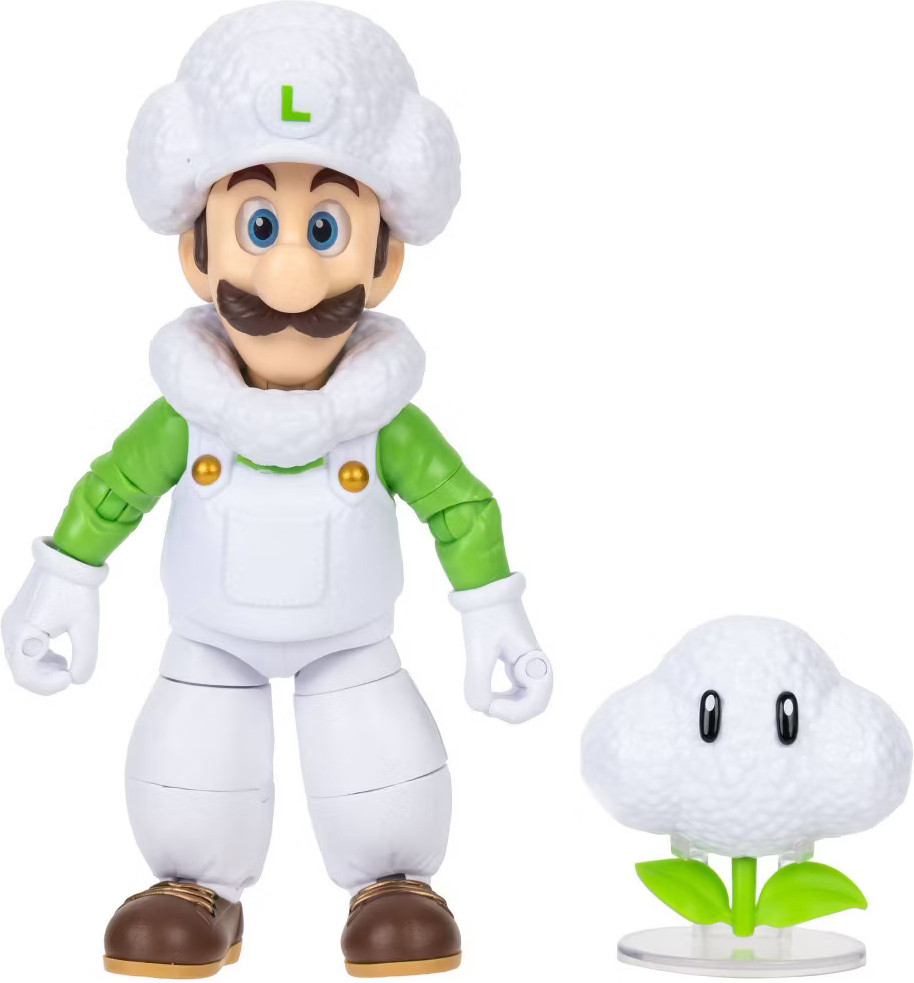 The Super Mario Galaxy Movie Action Figures - Cloud Luigi