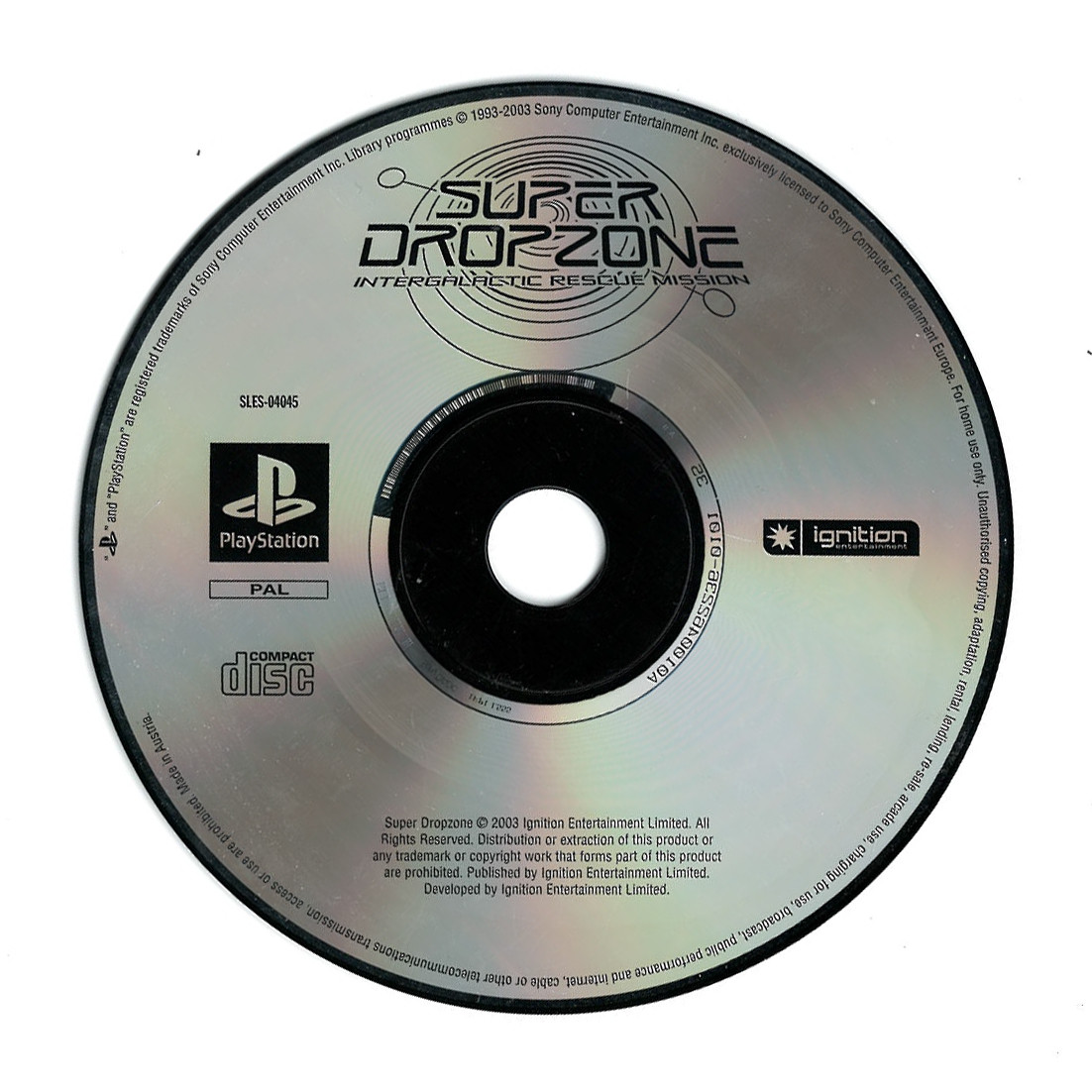 Super Dropzone (losse disc)
