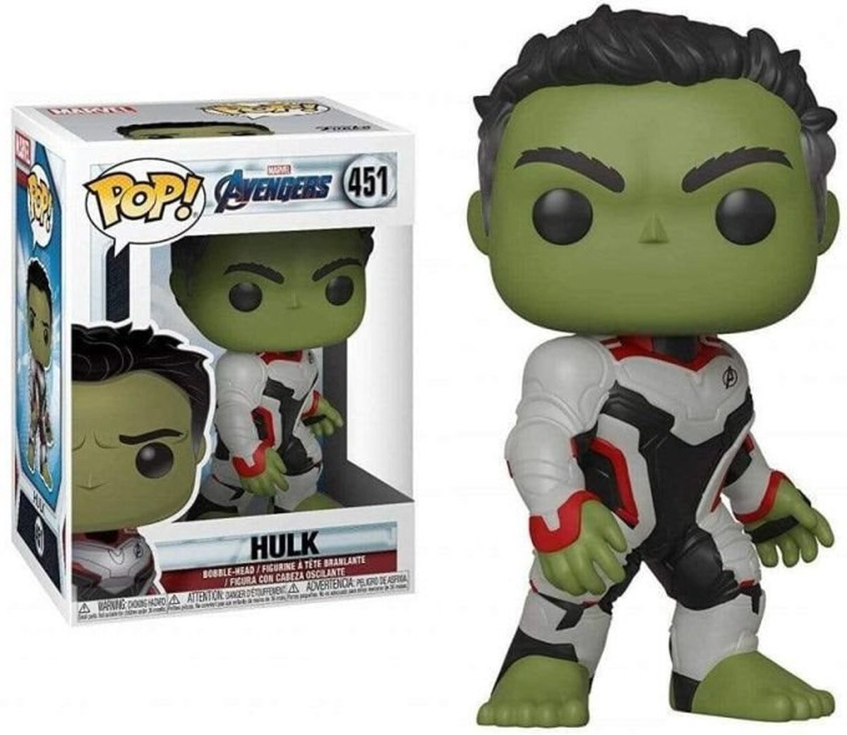 Marvel Avengers Funko Pop Vinyl: Hulk (451) afbeelding