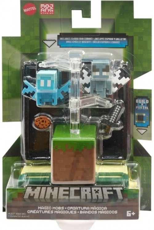 Minecraft 8cm Ender Portal Figure - Magic Mobs afbeelding