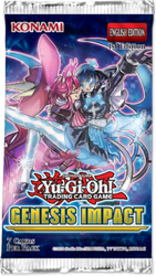 Yu-Gi-Oh! TCG Genesis Impact Booster Pack afbeelding