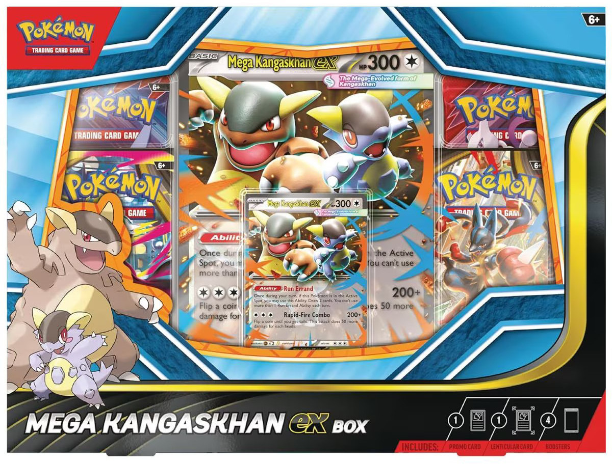 Pokemon TCG Mega Kangaskhan EX Box