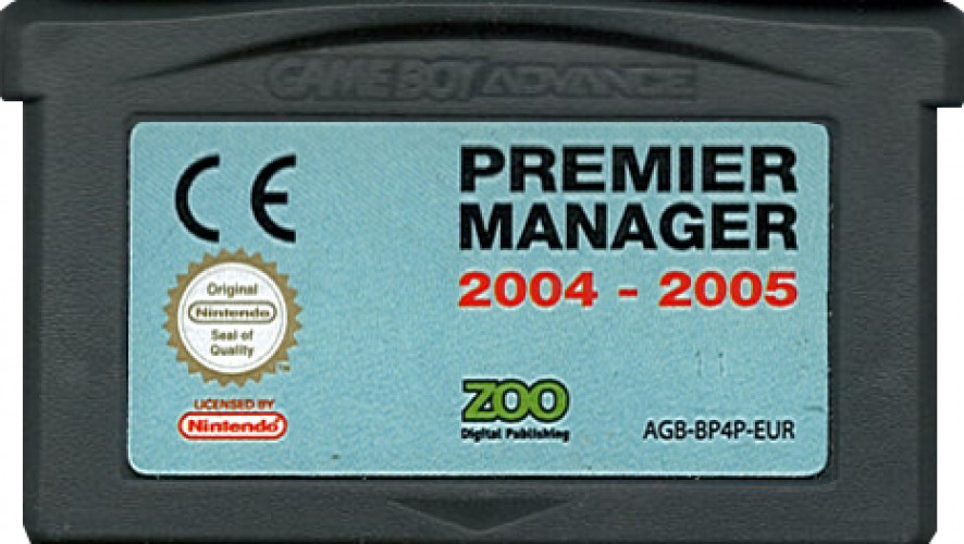Premier Manager 2004-2005 (losse cassette)