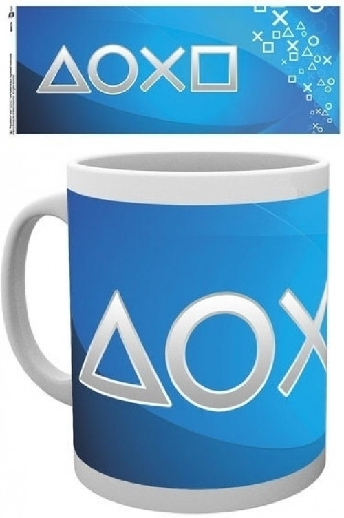 PlayStation - Silver Buttons Mug