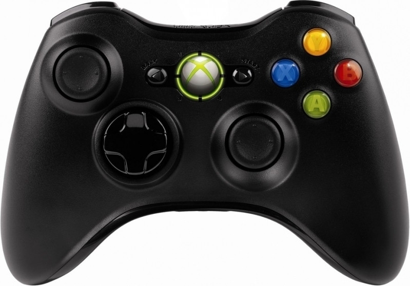 Image of Microsoft Wireless Gamepad (Zwart)