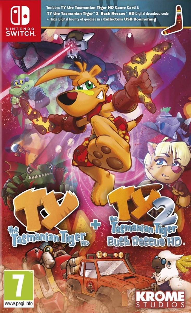 Ty The Tasmanian Tiger HD + Ty The Tasmanian Tiger 2 Bush Rescue HD