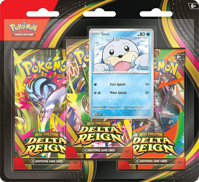 Pokemon TCG Delta Reign 3 Booster Blister - Seel