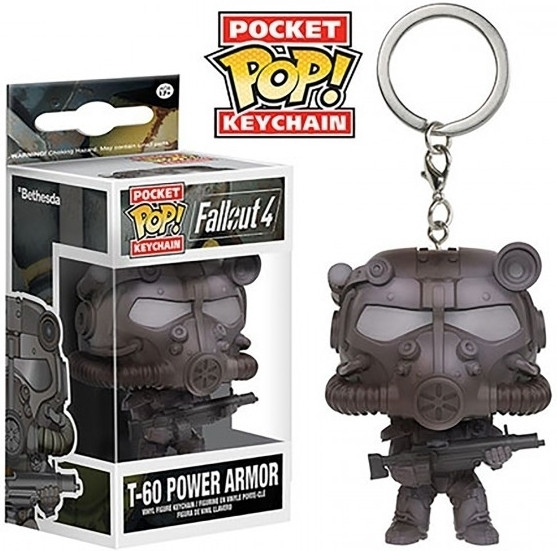 Image of Fallout Pocket Pop Keychain - T-60 Power Armor