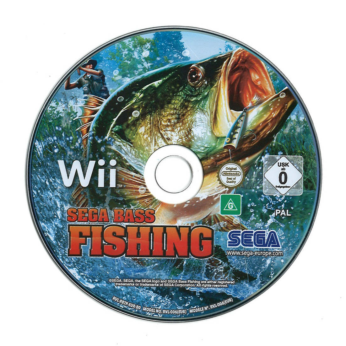 Sega Bass Fishing (losse disc)