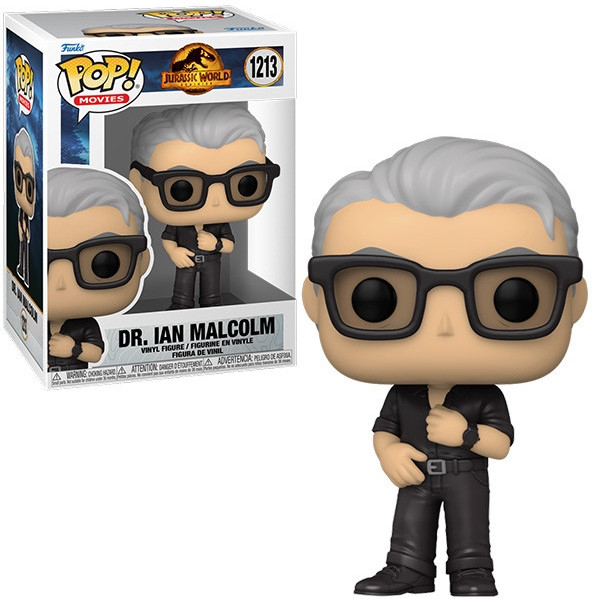 Jurassic World Dominion Funko Pop Vinyl: Dr Ian Malcolm afbeelding