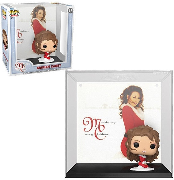 Mariah Carey Funko Pop Vinyl: Merry Christmas Album Cover afbeelding
