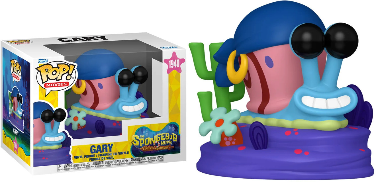 Spongebob Squarepants Funko Pop Vinyl: Gary (Pirate) afbeelding